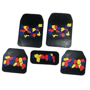 Dual Use Rubber Carpet Car Mat Set