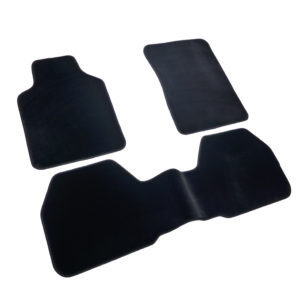 Universal Size Deluxe Cashmere Fiber Carpet Car Mat Set