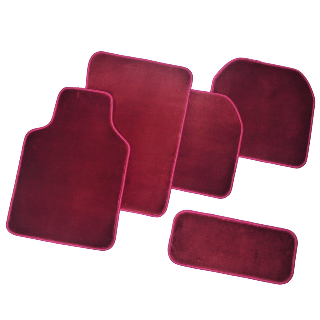 Luxury Cashmere Fiber Carpet Car Mats Haiheng Rubber