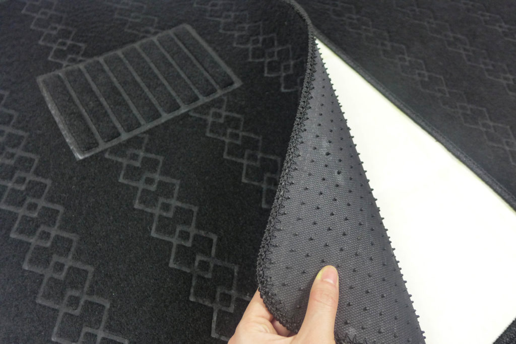 Diamond Pattern Universal Car Carpet Haiheng Rubber