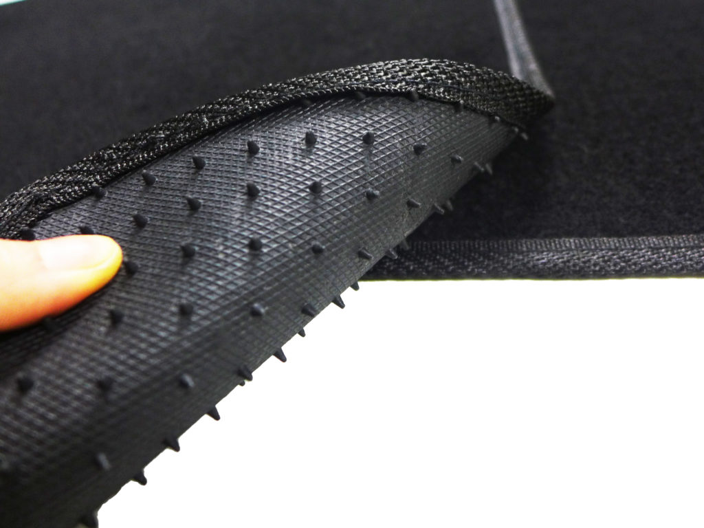 Universal Carpet Car Mats with Anti Slip Nib Backing Haiheng Rubber