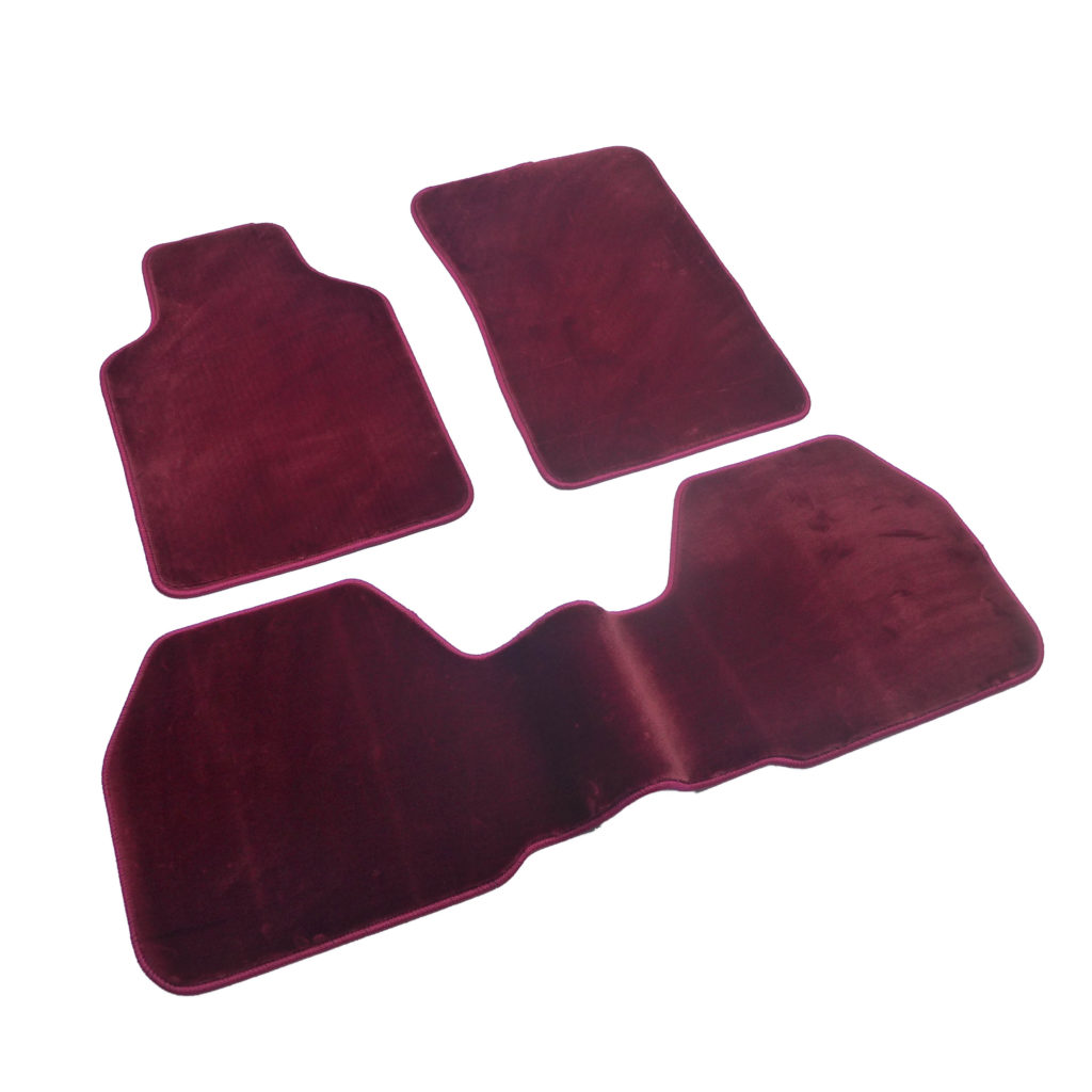 Universal Carpet Car Mats with Anti Slip Nib Backing Haiheng Rubber