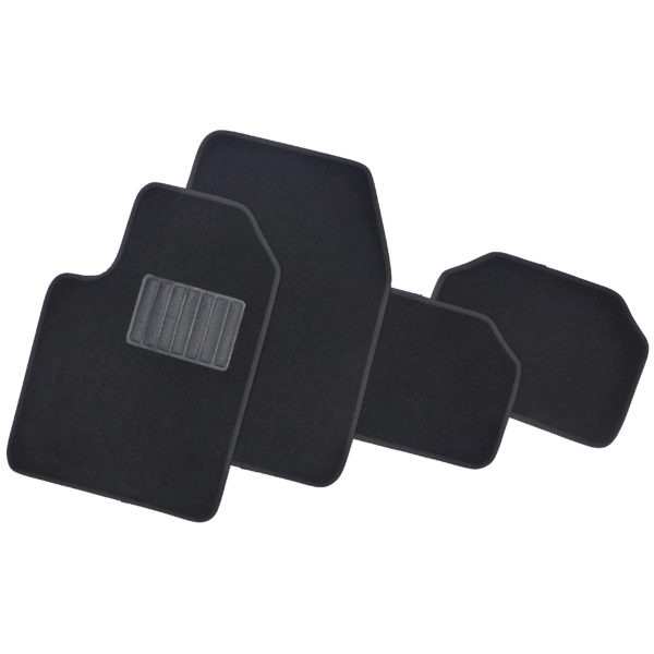 Universal Carpet Car Mats with Anti Slip Nib Backing