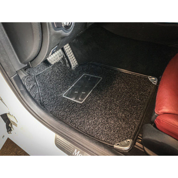 PVC Coil Car Mats Black